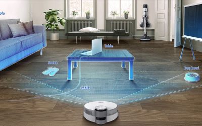 El robot de Samsung que detecta calcetines en el suelo