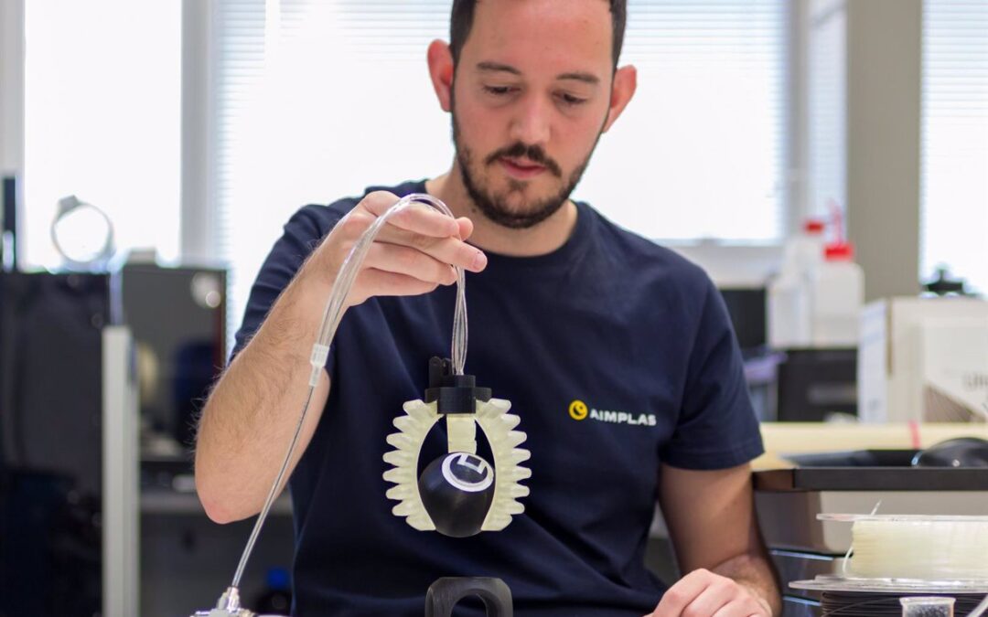 Crean una «garra robot» para facilitar la rehabilitación de lesiones musculoesqueléticas