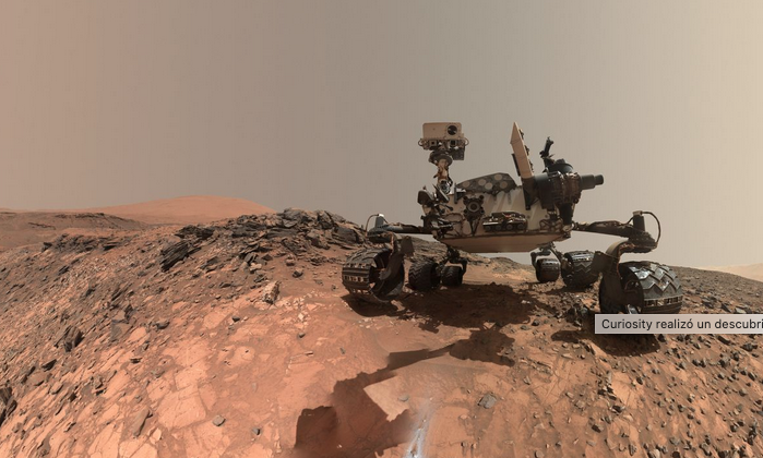 Un robot de la NASA descubrió por accidente algo inesperado en Marte