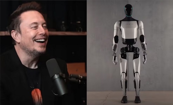 Elon Musk reveló que Tesla tendrá robots humanoides “trabajando dentro de la empresa” para 2025