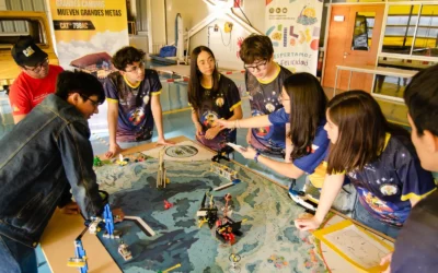 Jóvenes de Calama entrenan para próxima competencia de robótica “FIRST LEGO League”