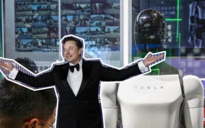 El sorprendente evento en que Elon Musk mostró a un grupo robots caminando y bailando: mira el video