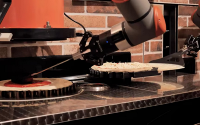 Conoce el primer robot pizzero: prepara 80 pizzas por hora sin un chef