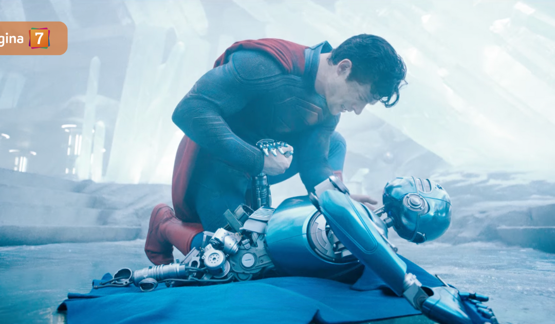 Conoce al misterioso robot que muere en el tráiler de Superman y su relación